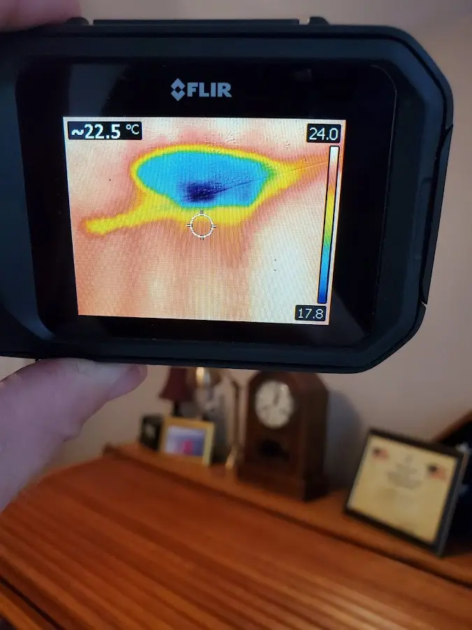Thermal imaging inspection for water damage in Lebanon